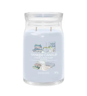 Yankee Candle A Calm & Quiet Place vela grande de la firma 567 g
