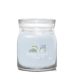 Yankee Candle A Calm & Quiet Place vela firma mediana 368 g
