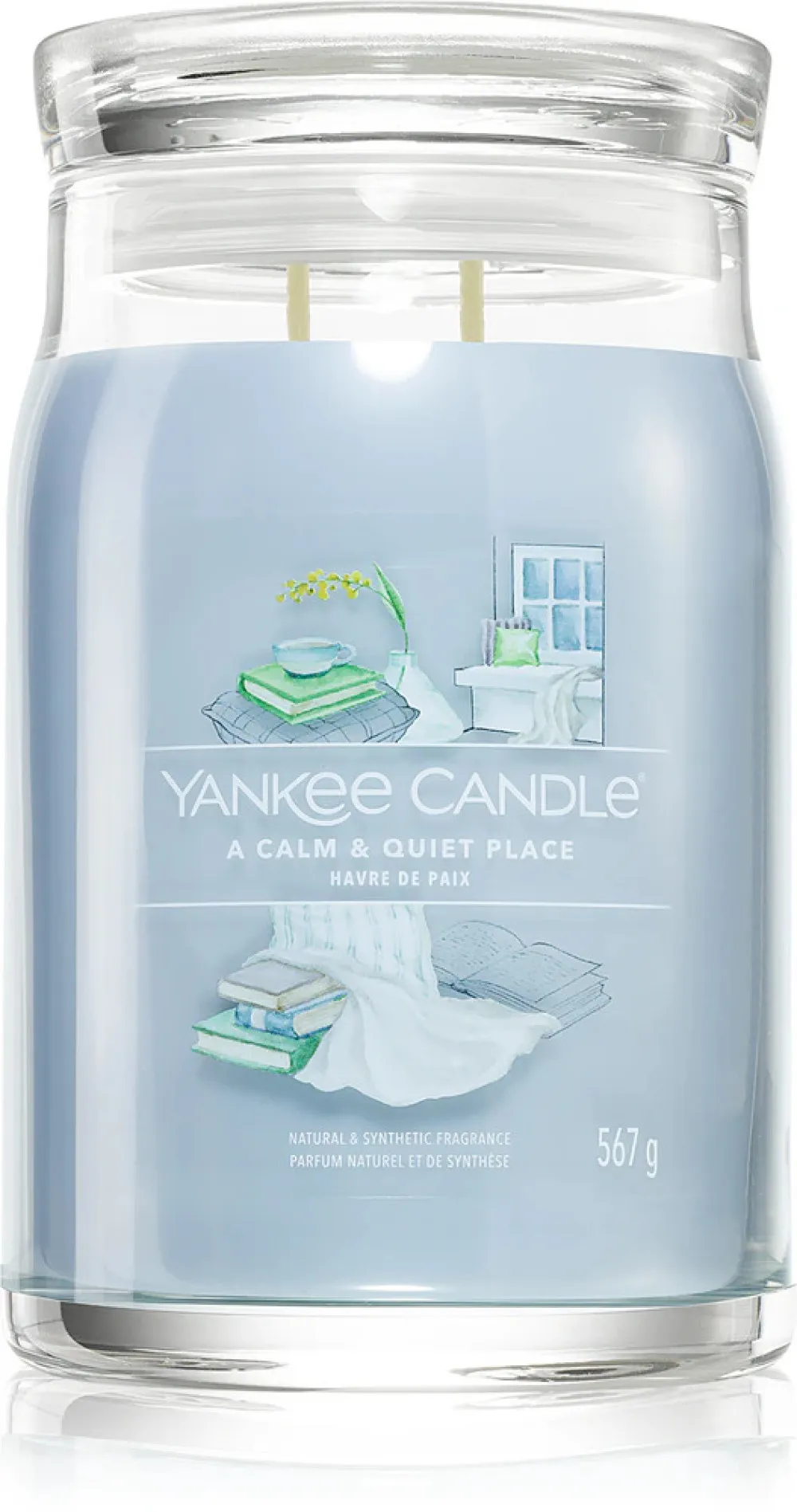 A Calm & Quiet Place vela grande de la firma 567 g
