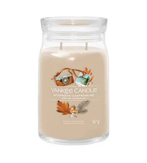 Yankee Candle Afternoon Scrapbooking Signature vela grande 567 g