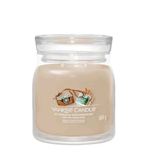 Yankee Candle Afternoon Scrapbooking signature vela mediana 368 g