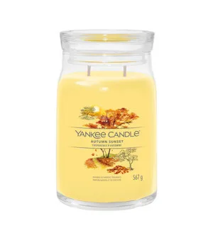 Yankee Candle Autumn Sunset vela de firma grande 567 g
