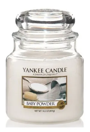 Yankee Candle Baby Powder vela aromática 411 g