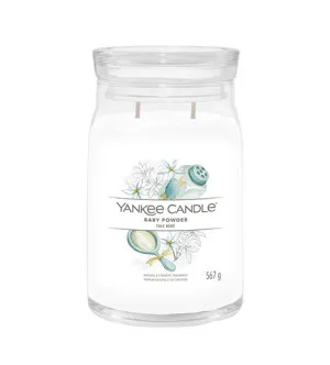 Yankee Candle Baby Powder vela signature grande 567 g