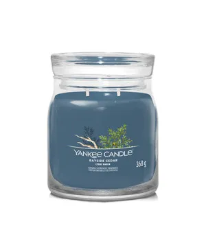 Yankee Candle Bayside Cedar vela signature mediana 368 g