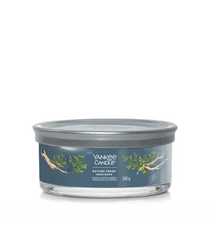 Yankee Candle Bayside Cedar signature tumbler 5 nudos 340 g
