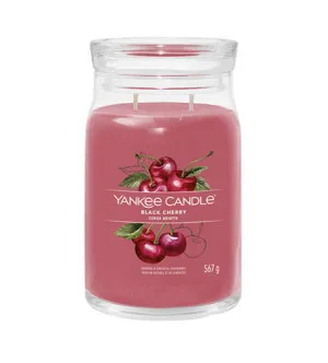 Yankee Candle Black Cherry signature vela grande 567 g