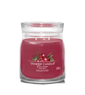 Yankee Candle Black Cherry vela firma mediana 368 g