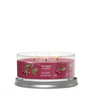 Yankee Candle Black Cherry signature tumbler 5 mechas 340 g