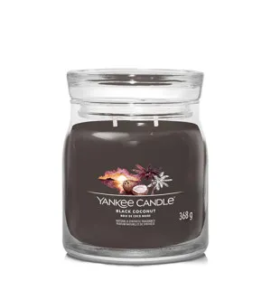 Yankee Candle Black Coconut vela Signature mediana 368 g