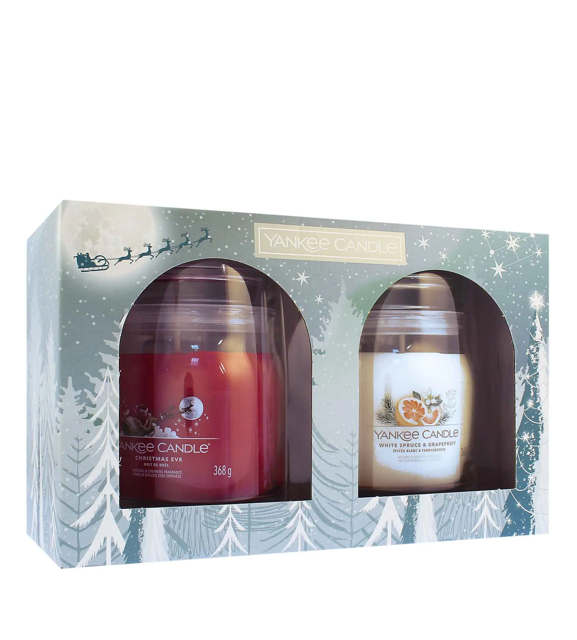 Bright Lights set de regalo signature vela mediana 2 x 368 g Svíčka střední 2×368 g