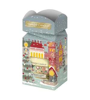 Vela perfumada Yankee Candle Christmas Cookie en caja de regalo 104 g