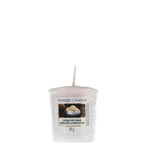 Yankee Candle Coconut Rice Cream vela votiva 49 g