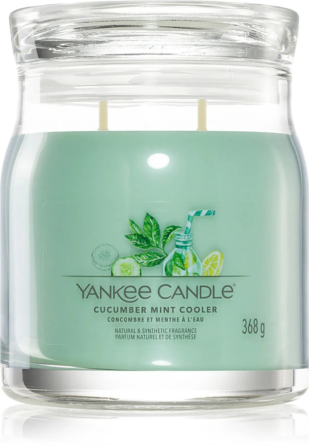 Cucumber Mint Cooler signature vela grande 567 g