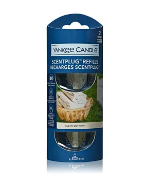 Recarga eléctrica Yankee Candle Clean Cotton 2x18,5 ml