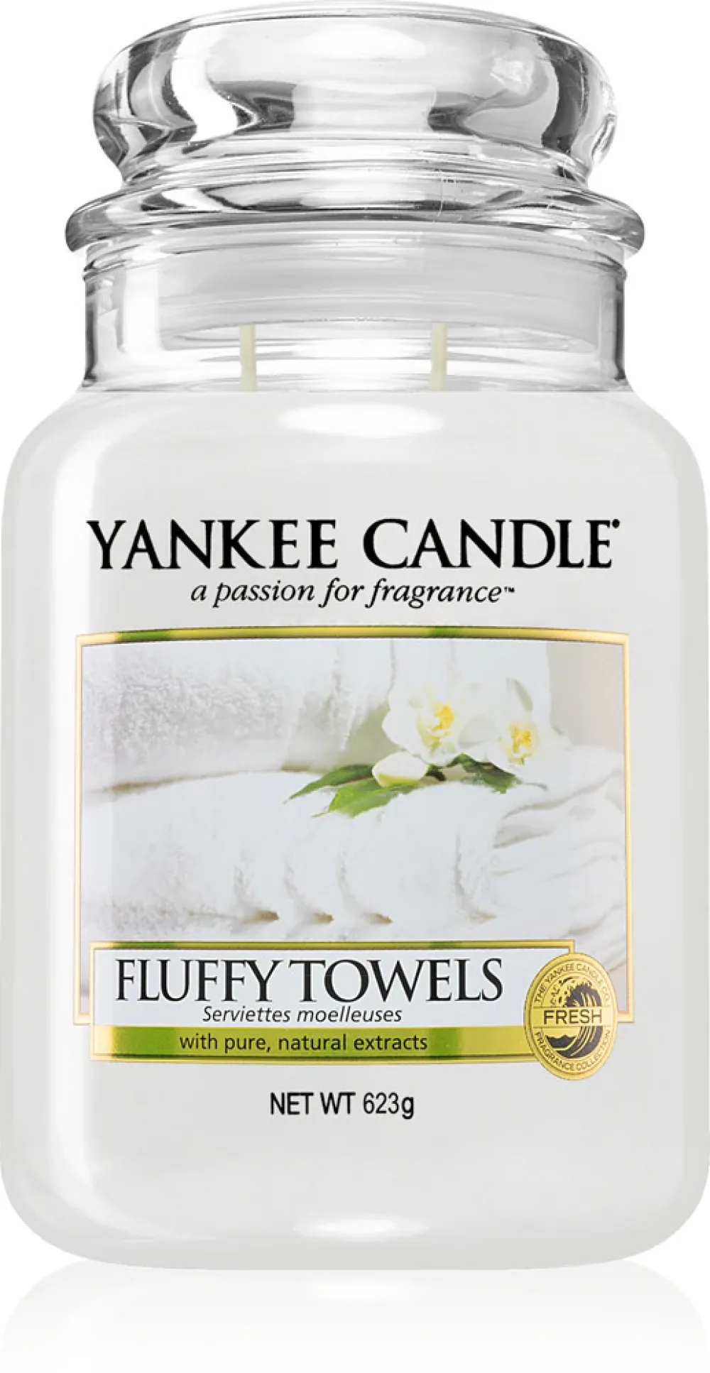 Fluffy Towels vela perfumada 411 g