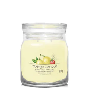 Yankee Candle Iced Berry Lemonade signature vela mediana 368 g