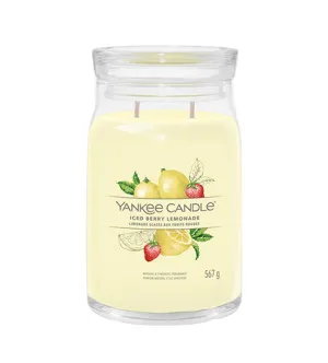 Yankee Candle Iced Berry Lemonade vela signature grande 567 g
