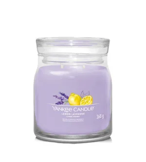Yankee Candle Lemon Lavender vela signature mediana 368 g