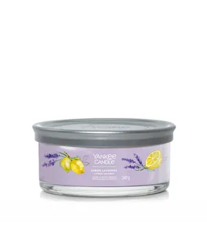Yankee Candle Lemon Lavender signature tumbler 5 mechas 340 g