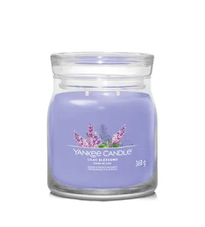 Vela Yankee Candle Lilac Blossoms firma mediana 368 g