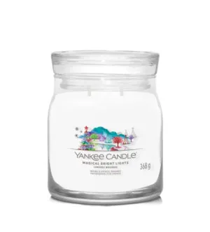 Yankee Candle Magical Bright Lights signature vela mediana 368 g