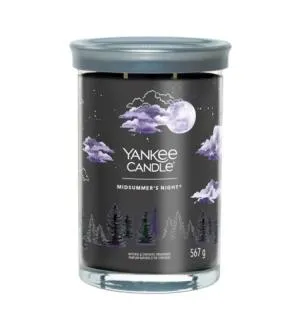 Yankee Candle Midsummer's Night signature tumbler grande para mujeres