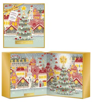 Yankee Candle Passport to the Holidays calendario de adviento tipo libro para hombres