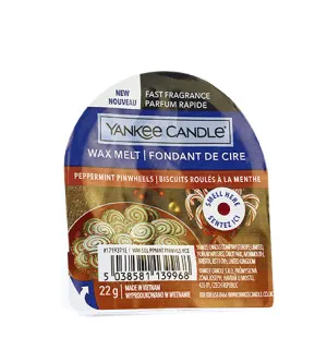 Yankee Candle Peppermint Pinwheels cera aromática 22 g