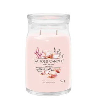 Yankee Candle Pink Sands signature vela grande 567 g