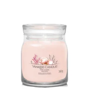 Yankee Candle Pink Sands vela de firma mediana 368 g