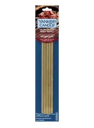 Yankee Candle Pre-Fragran.Reed Crisp Campfire Apples recarga para difusor 5x varillas
