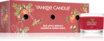 Red Apple Wreath vela votiva en vidrio 3 x 37 g 3x37 g