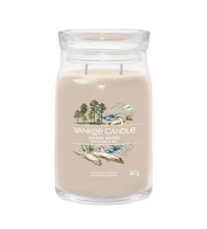 Yankee Candle Seaside Woods signature vela grande 567 g