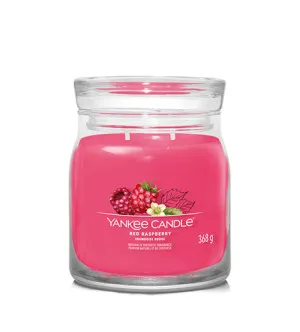 Yankee Candle Signature Red Raspberry vela perfumada 368 g