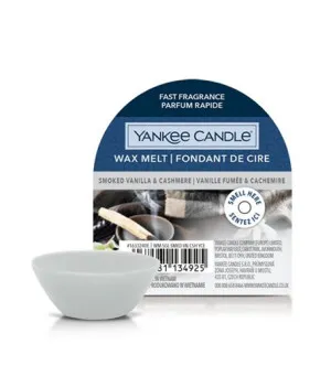 Yankee Candle Smoked Vanilla & Cashmere cera aromática 22 g