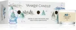 Vela votiva en vidrio Yankee Candle Snow Globe Wonderland 3 x 37 g 3x37 g