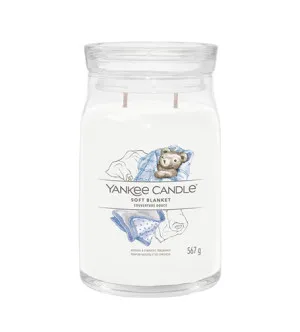 Yankee Candle Soft Blanket signature vela grande 567 g