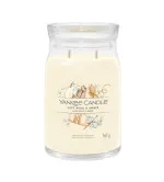 Soft Wool & Amber vela de firma grande 567 g