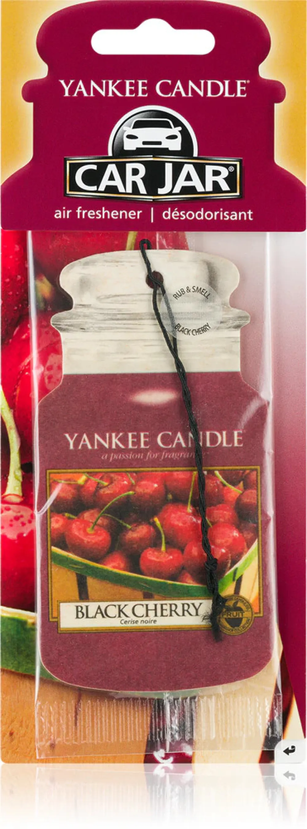 TAG clásico Black cherry etiqueta aromática 1 ud 1 ks
