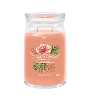 Yankee Candle Tropical Breeze Signature vela grande 567 g
