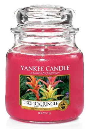 Vela aromática Yankee Candle Tropical Jungle 411 g
