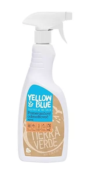 Tierra Verde Desengrasante naranja (spray 750 ml) - práctico limpiador multiuso
