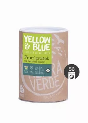 Tierra Verde Polvo para lavar la ropa de color (tarro de 850 g)