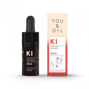 You & Oil Mezcla bioactiva KI - Dolor de cabeza (5 ml) - alivia el dolor