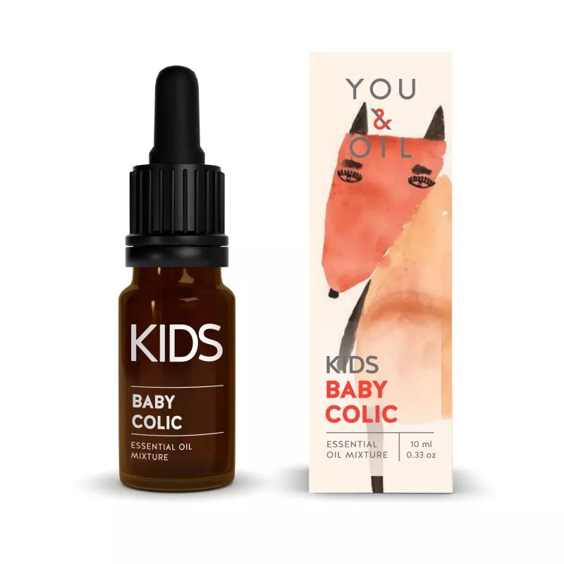 You & Oil KIDS Mezcla bioactiva para niños - Cólico del bebé (10 ml)