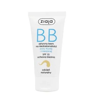 Ziaja BB Cream piel grasa y mixta BB Cream para piel grasa y mixta SPF 15 Natural