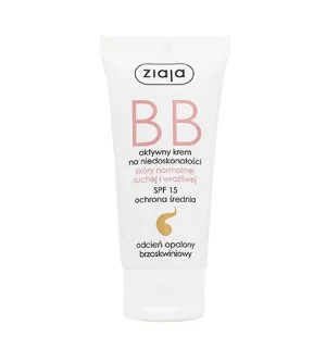 Ziaja BB Cream para piel normal, seca y sensible BB Cream para piel normal y seca SPF 15 Oscuro