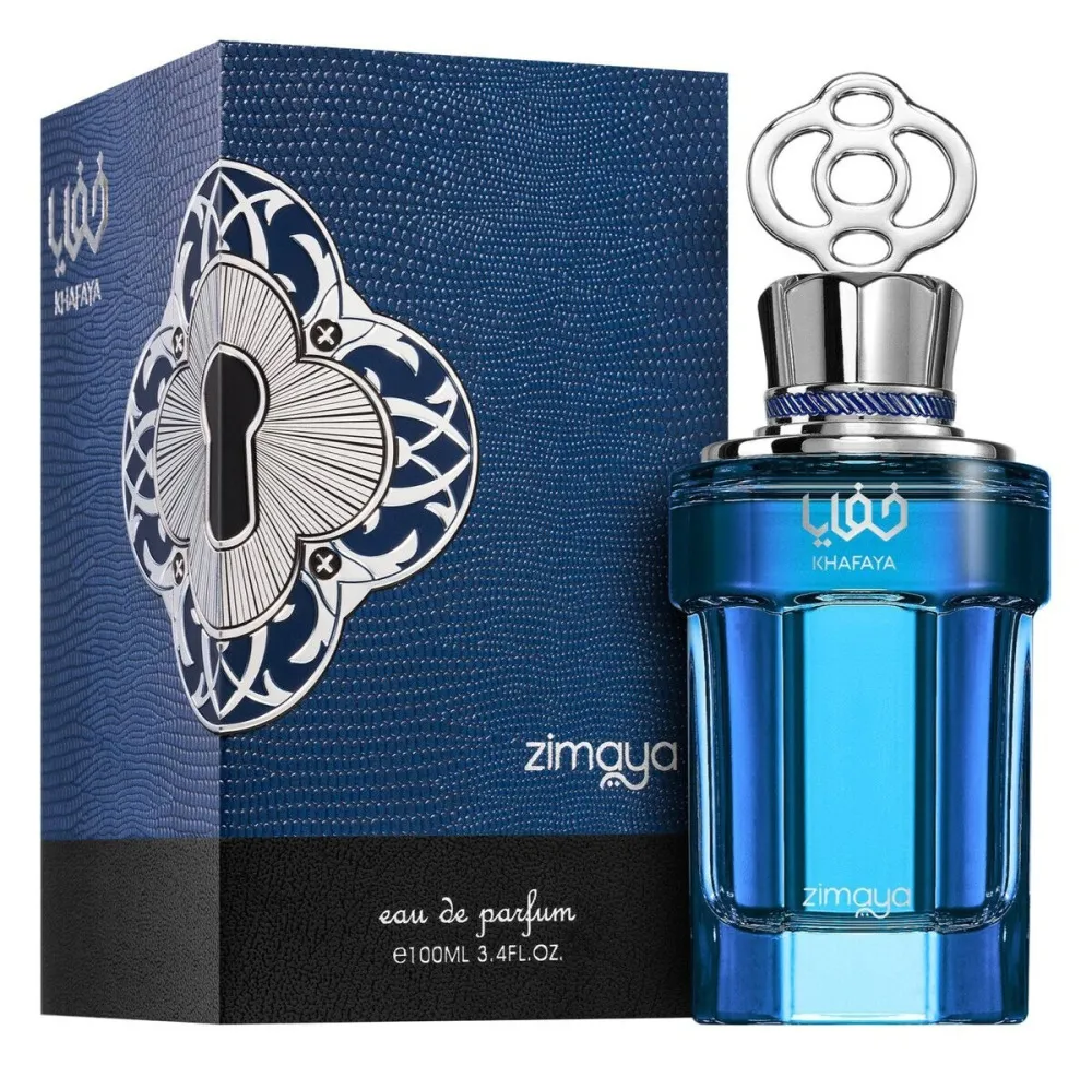 Khafaya Blue agua de perfume para hombre 100 ml