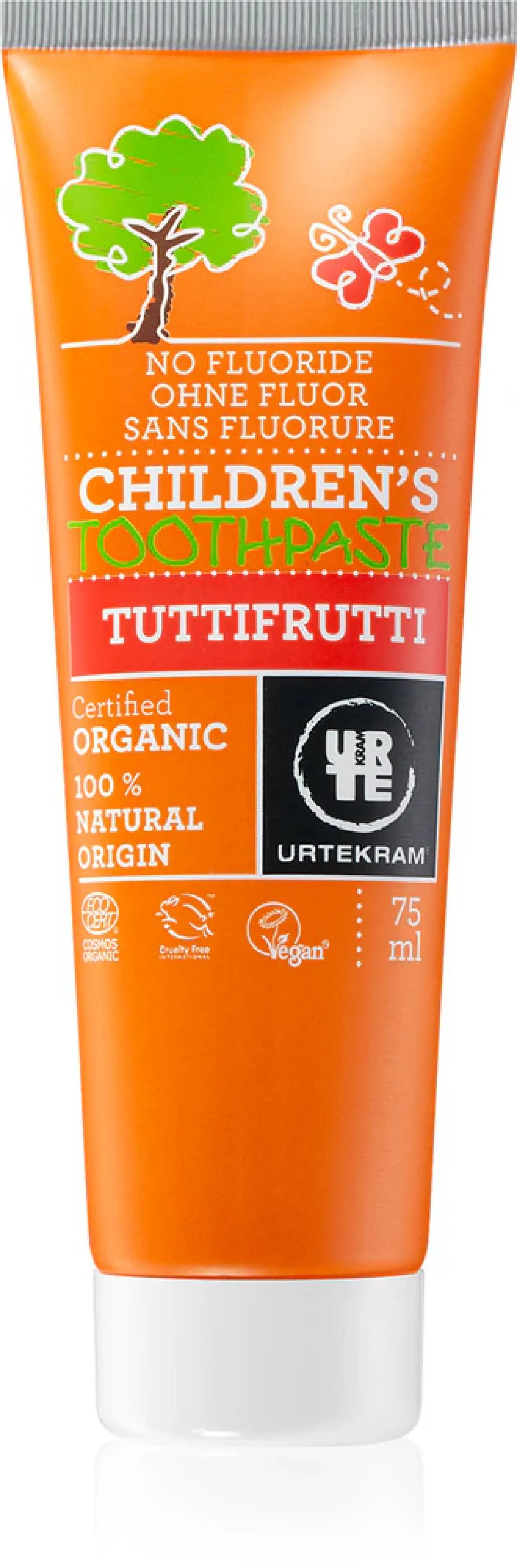 Urtekram Pasta de dientes tutti frutti 75ml BIO, VEG